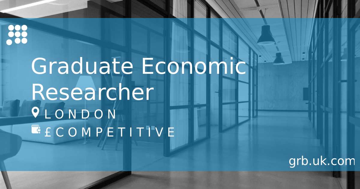 economic research jobs london
