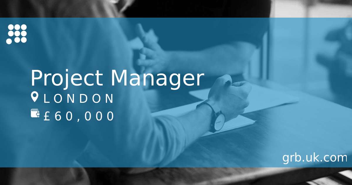 research project manager jobs london