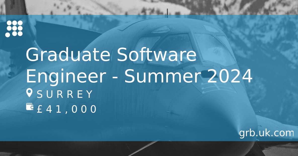 Graduate Software Engineer Summer 2024 Job In Guildford GRB   Compress Og Image 8602766 