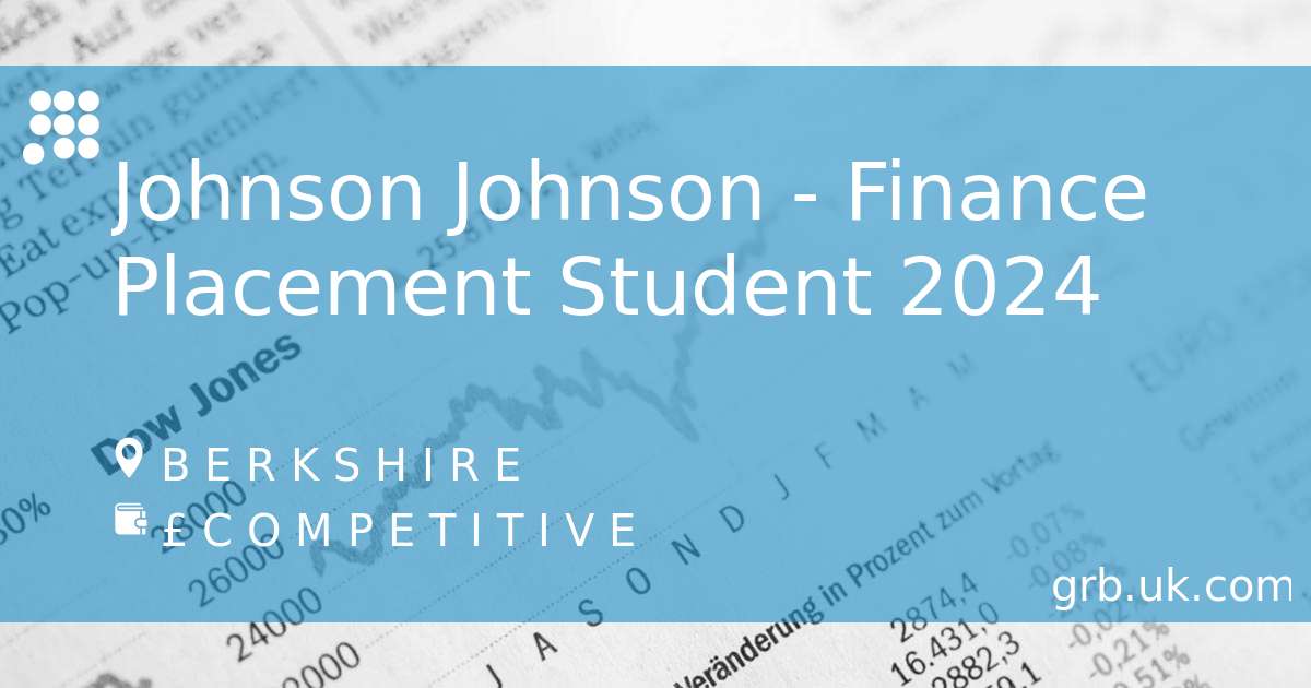 Johnson Johnson Finance Placement Student 2024 Job In GRB   Compress Og Image 8602608 