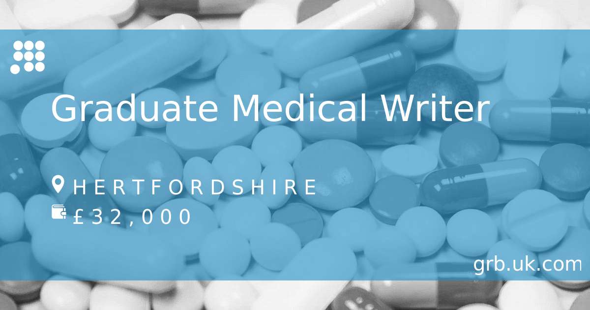 graduate-medical-writer-job-in-hertfordshire-grb