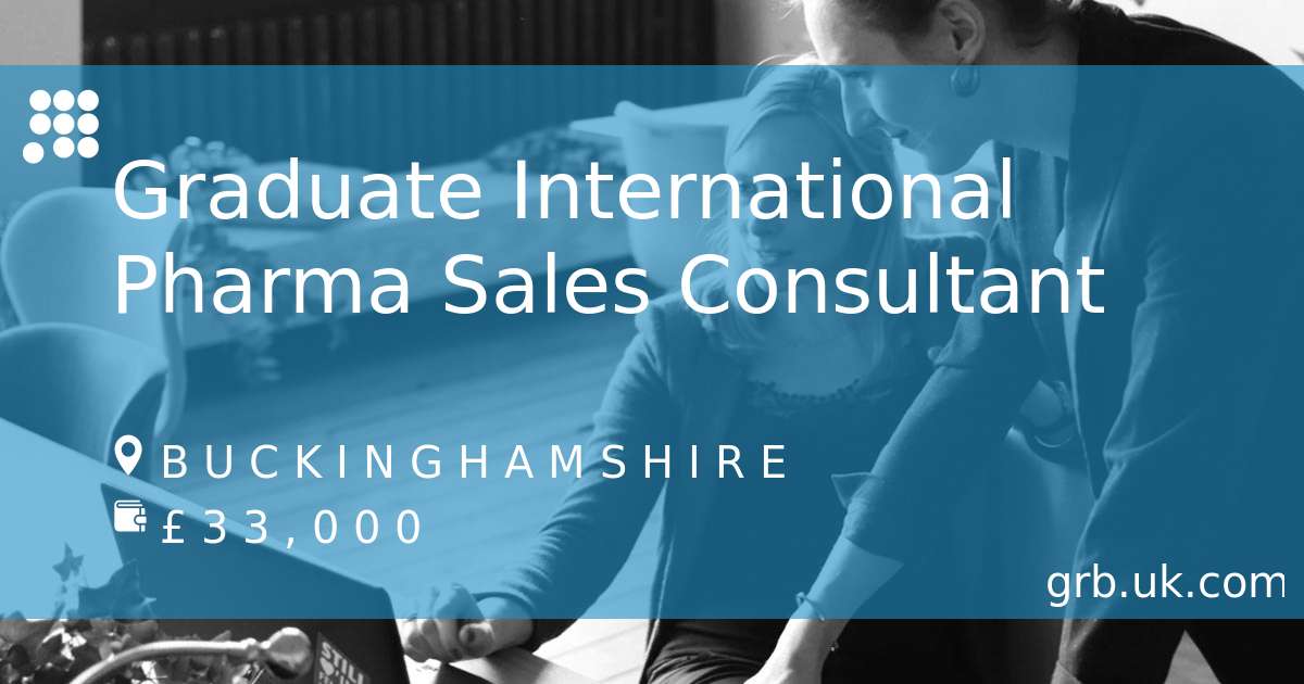 Graduate Business Development Consultant - Job In High Wycombe | GRB